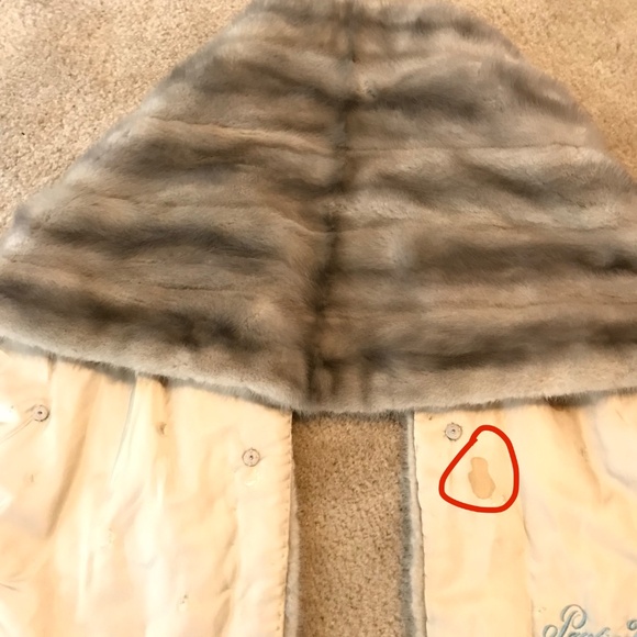 Vintage Mink Fur Stole – Silvery Gray - Picture 5 of 5